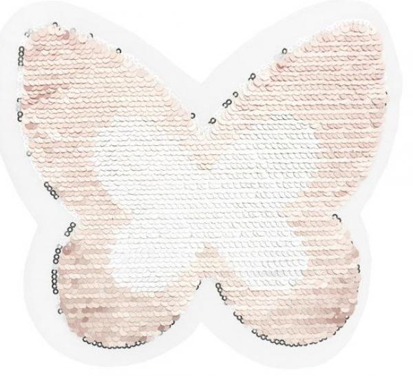 Applikation - Wendepailletten - Schmetterling - Aufnäher